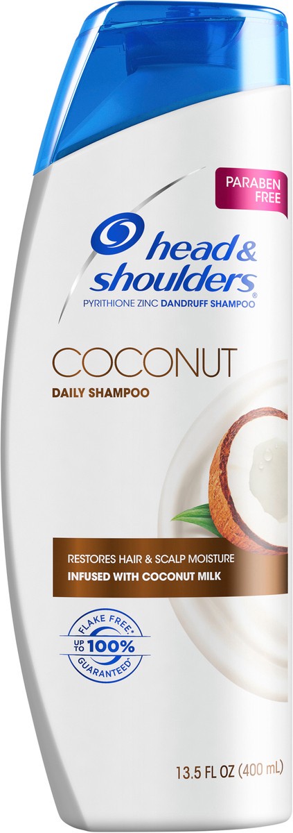 slide 3 of 3, Head & Shoulders Coconut Daily-Use Anti-Dandruff Paraben Free Shampoo, 13.5 fl oz, 13.5 fl oz