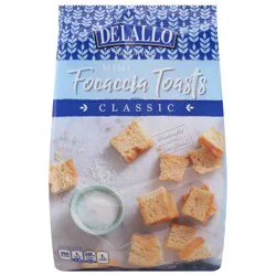 DeLallo Delallo Foccacia Toast Mini - 2.82 oz