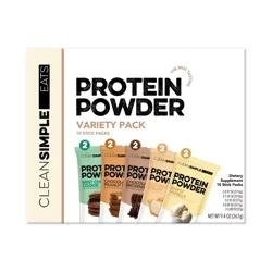 Clean Simple Eats Protein Powder Variety Pack
