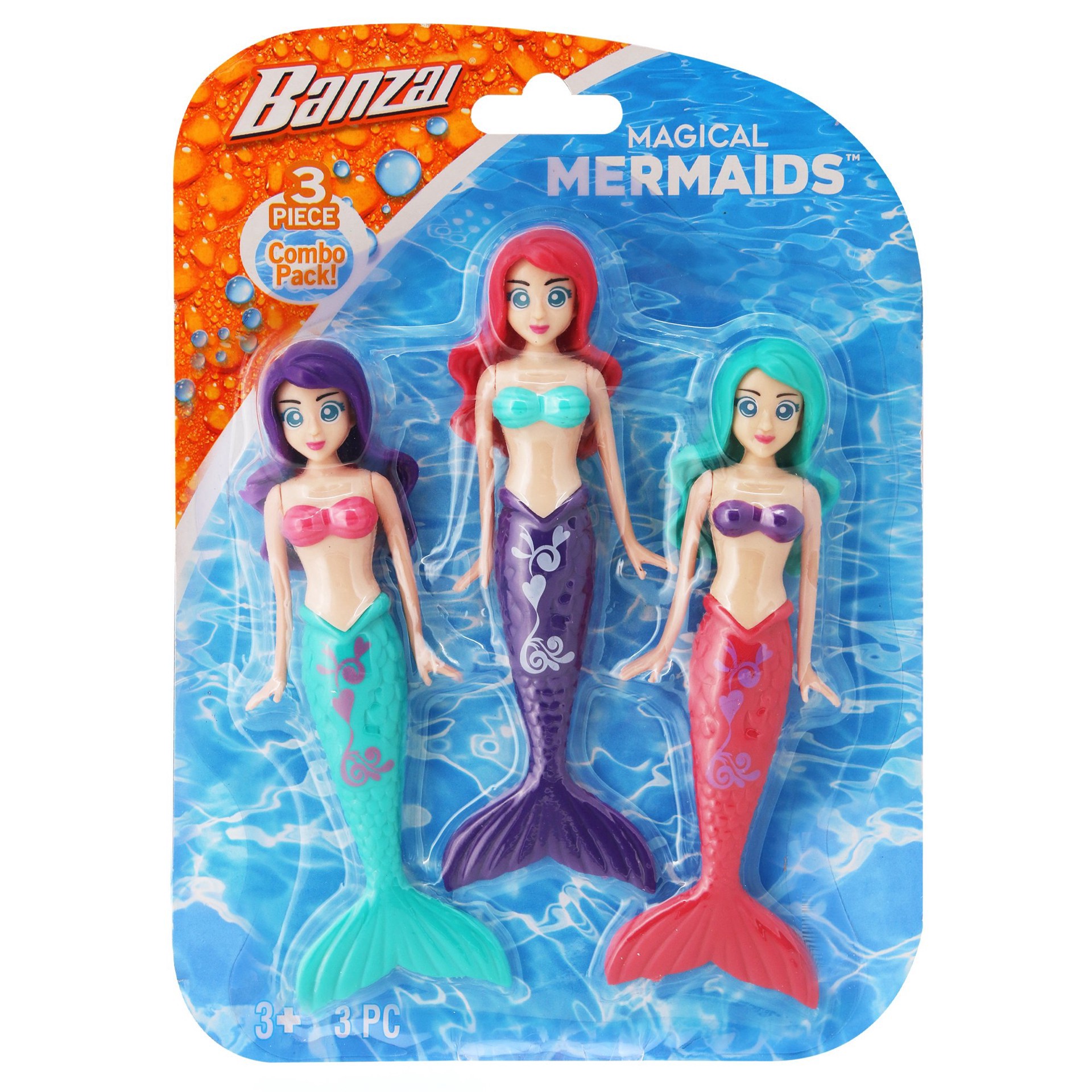 slide 1 of 2, Banzai Magical Mermaids - Assorted, 1 ct
