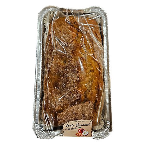 slide 1 of 1, Whole Apple Caramel Loaf Cake - EA, 1 ct