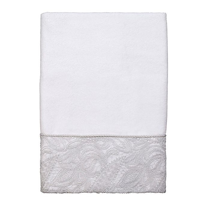 slide 1 of 1, Avanti Grace Bath Towel - White, 1 ct