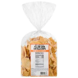 Don Pancho Yellow Corn Restaurant Style Nacho Cheese Flavored Tortilla Chips 14 oz