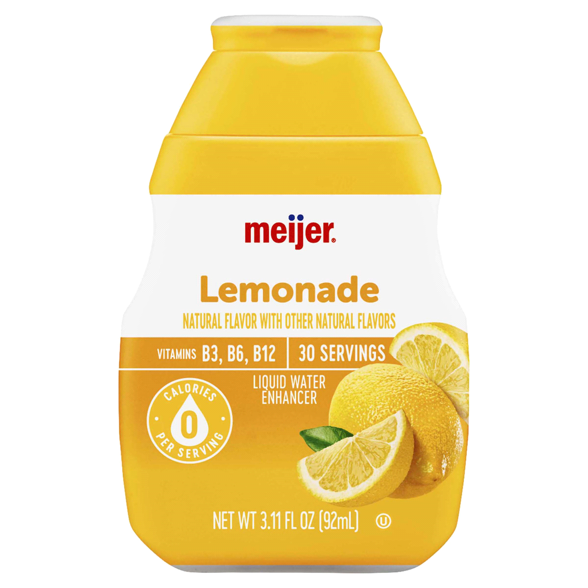 slide 1 of 5, Meijer Lemonade Liquid Water Enhancer- 3.11 oz, 3.11 oz