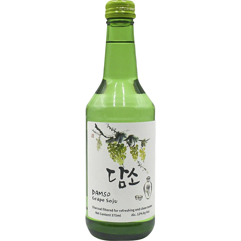 slide 1 of 1, Damso Grape Soju, 375 ml