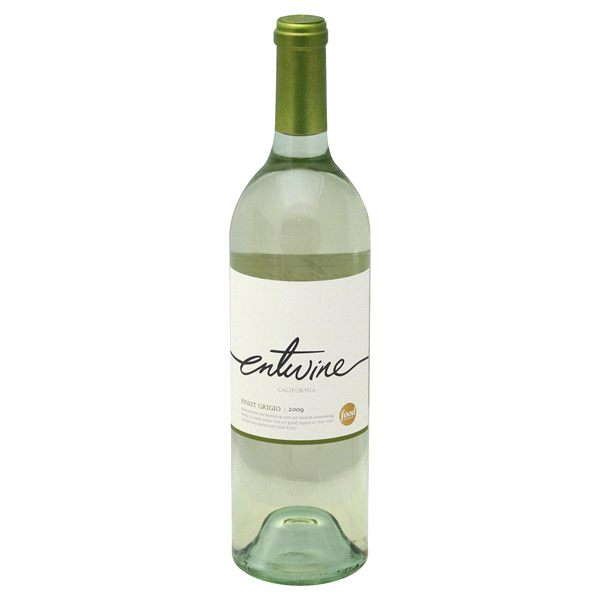 slide 1 of 2, Entwine Pinot Grigio White Wine - 750ml Bottle, 750 ml