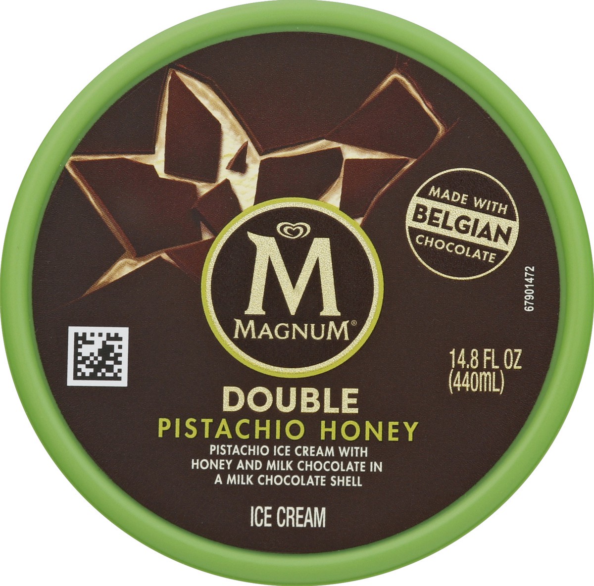 slide 3 of 6, Magnum Ice Cream Tub Double Pistachio Honey, 14.8 oz, 14.8 oz