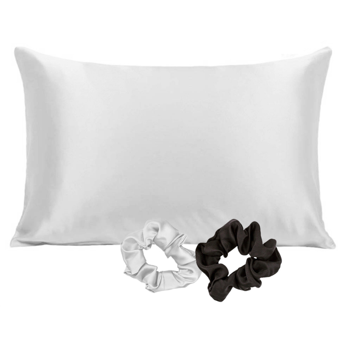 slide 1 of 1, SHINE Satin Haircare Kit - S/Q - White, 1 kit