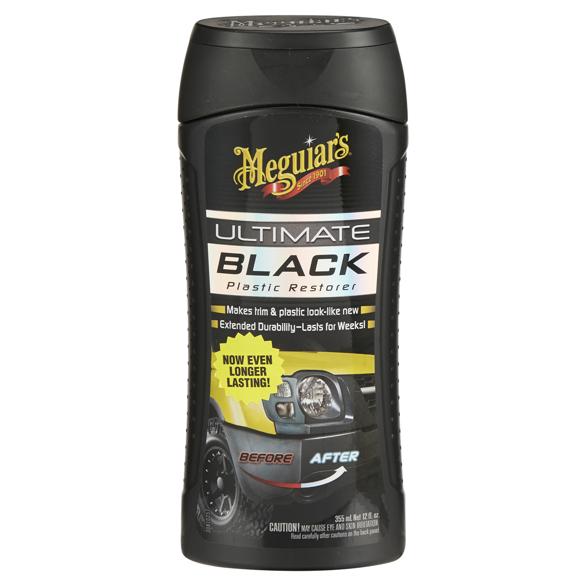 slide 1 of 5, Meguiar's Ultimate Black Plastic RestorerG15812, 12 oz