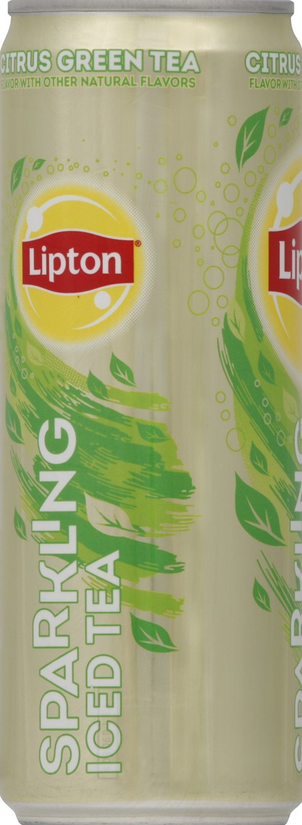 slide 3 of 4, Lipton Sparkling Iced Tea Citrus Green Tea 12 Fl Oz, 12 oz