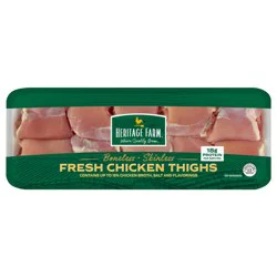 Heritage Farm Boneless Skinless Chicken Thighs