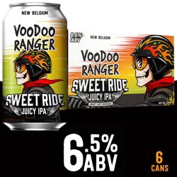 Voodoo Ranger Sweet Ride Juicy IPA, 6 Pack, 12 fl oz Cans