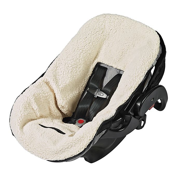 slide 5 of 9, JJ Cole Urban BundleMe with Buttons and Hood - Light Grey, 1 ct