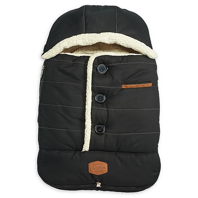 slide 1 of 11, JJ Cole Urban BundleMe with Buttons and Hood - Limo Black, 1 ct