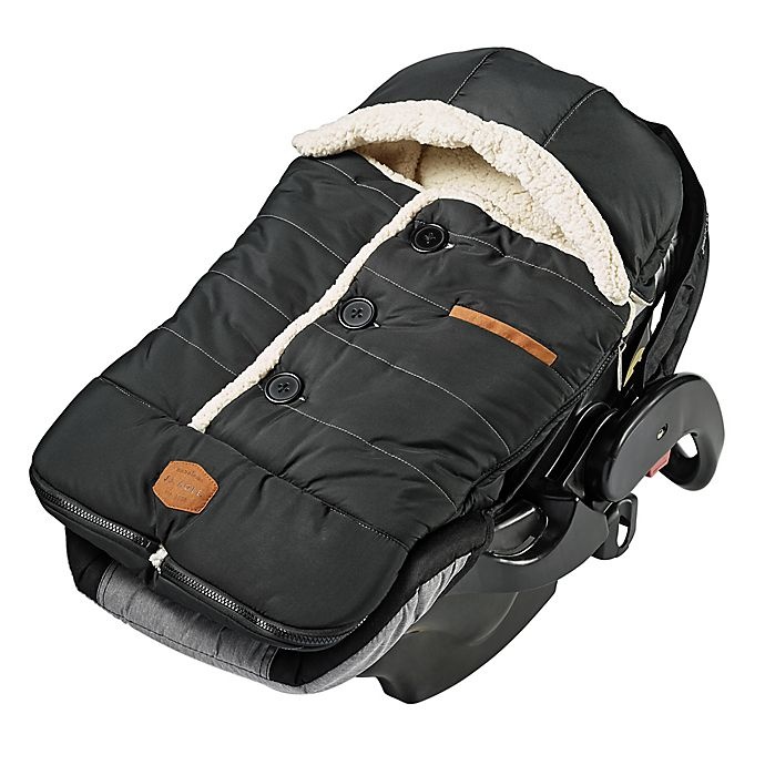 slide 7 of 11, JJ Cole Urban BundleMe with Buttons and Hood - Limo Black, 1 ct