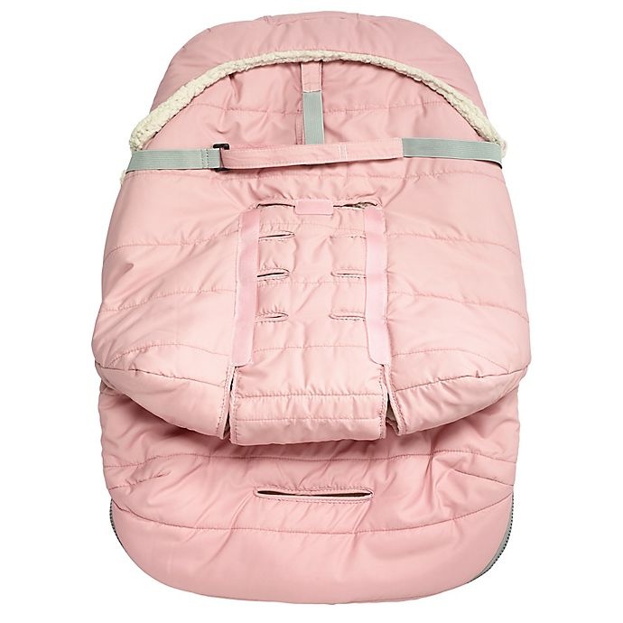 slide 3 of 7, JJ Cole Urban BundleMe with Buttons and Hood - Blush Pink, 1 ct