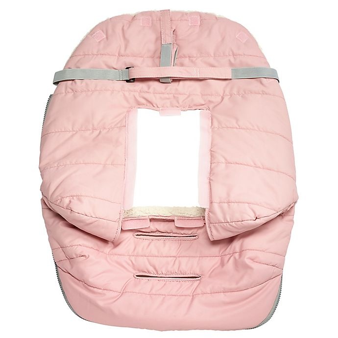 slide 4 of 7, JJ Cole Urban BundleMe with Buttons and Hood - Blush Pink, 1 ct