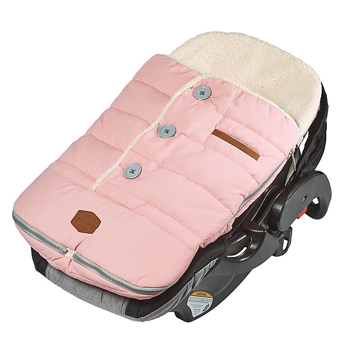 slide 5 of 7, JJ Cole Urban BundleMe with Buttons and Hood - Blush Pink, 1 ct