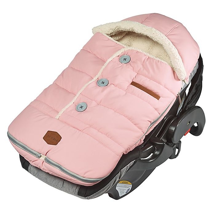 slide 7 of 7, JJ Cole Urban BundleMe with Buttons and Hood - Blush Pink, 1 ct