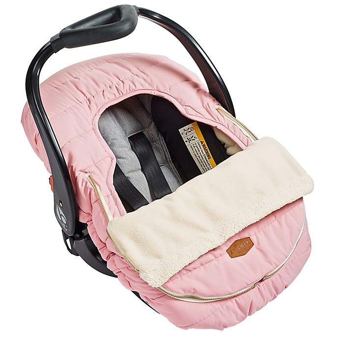 slide 2 of 6, JJ Cole Car Seat Cover - Blush, 1 ct