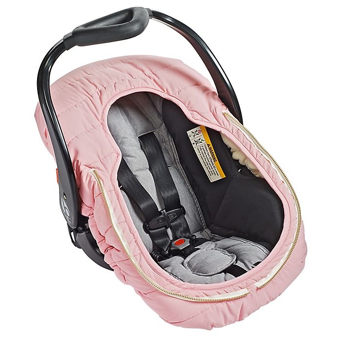 slide 3 of 6, JJ Cole Car Seat Cover - Blush, 1 ct