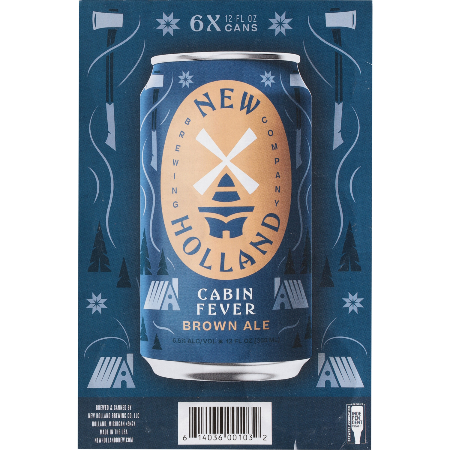 slide 2 of 6, New Holland Brewing Company Ichabod Pumpkin Ale Beer 6 - 12 fl oz Cans, 6 ct; 12 oz