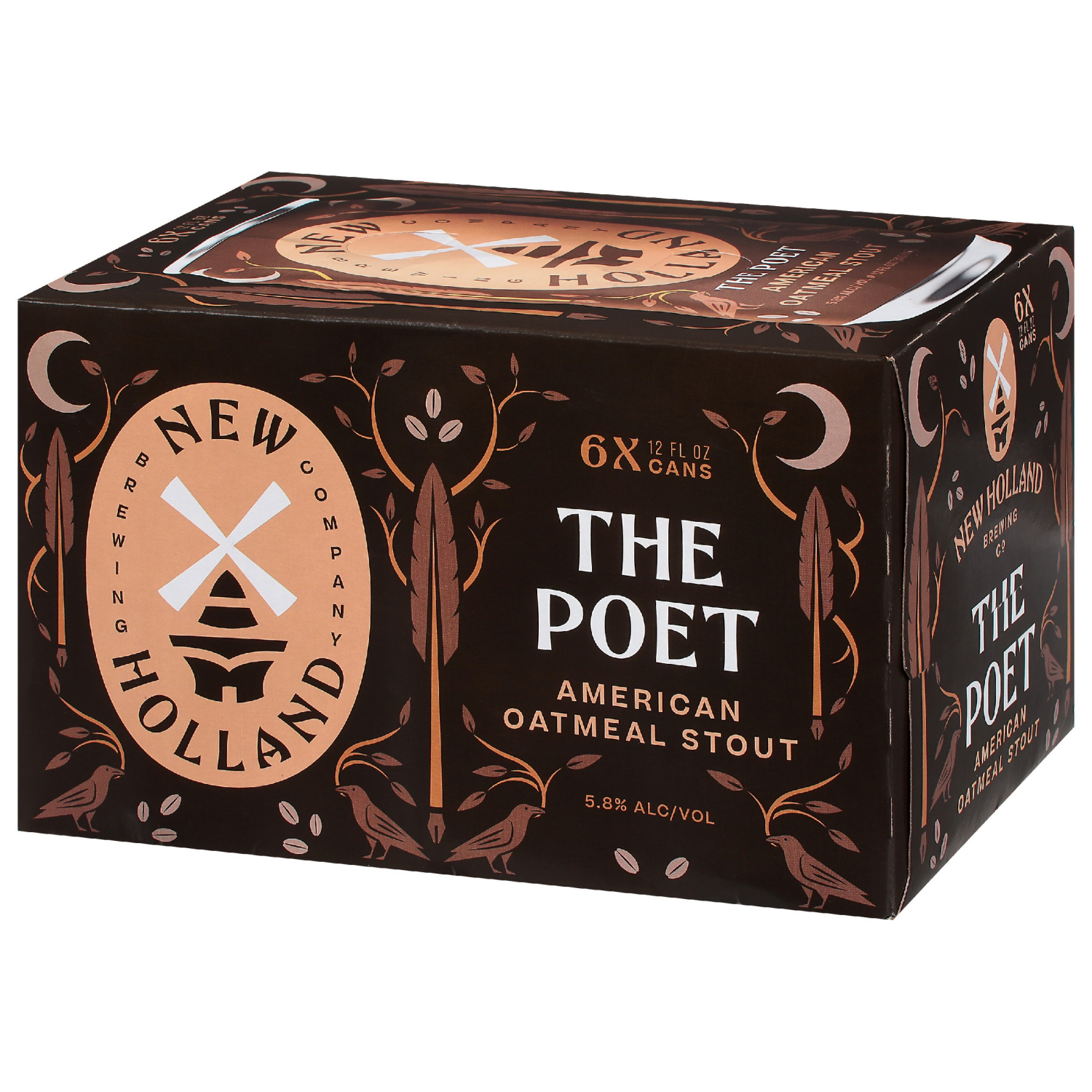 slide 5 of 6, New Holland Brewing Company Beer, American Oatmeal Stout, 6 ct; 12 oz