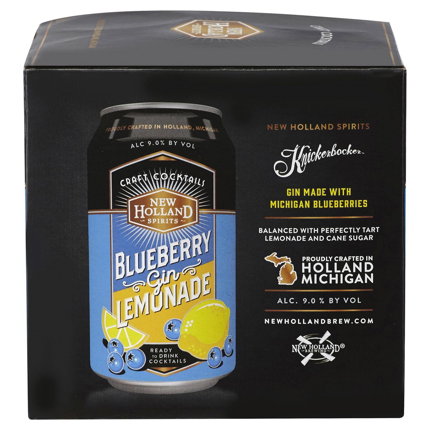 slide 2 of 2, New Holland Spirits Craft Cocktails, Blueberry Gin Lemonade, 4 ct; 12 oz