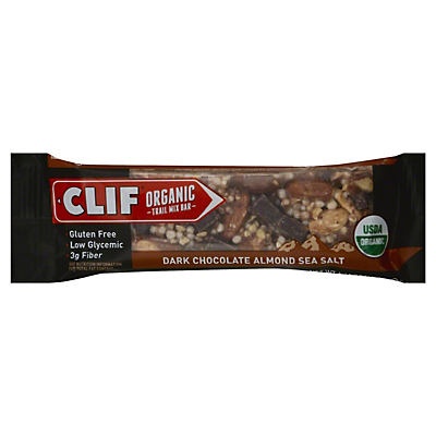 slide 1 of 5, CLIF Organic Dark Chocolate Almond Sea Salt Trail Mix Bar, 1.41 oz