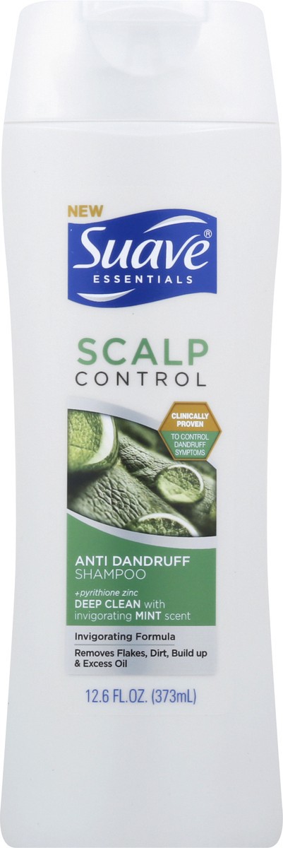 slide 3 of 6, Suave Essentials Scalp Control Shampoo Deep Clean Detox, 12.6 oz, 12.6 oz