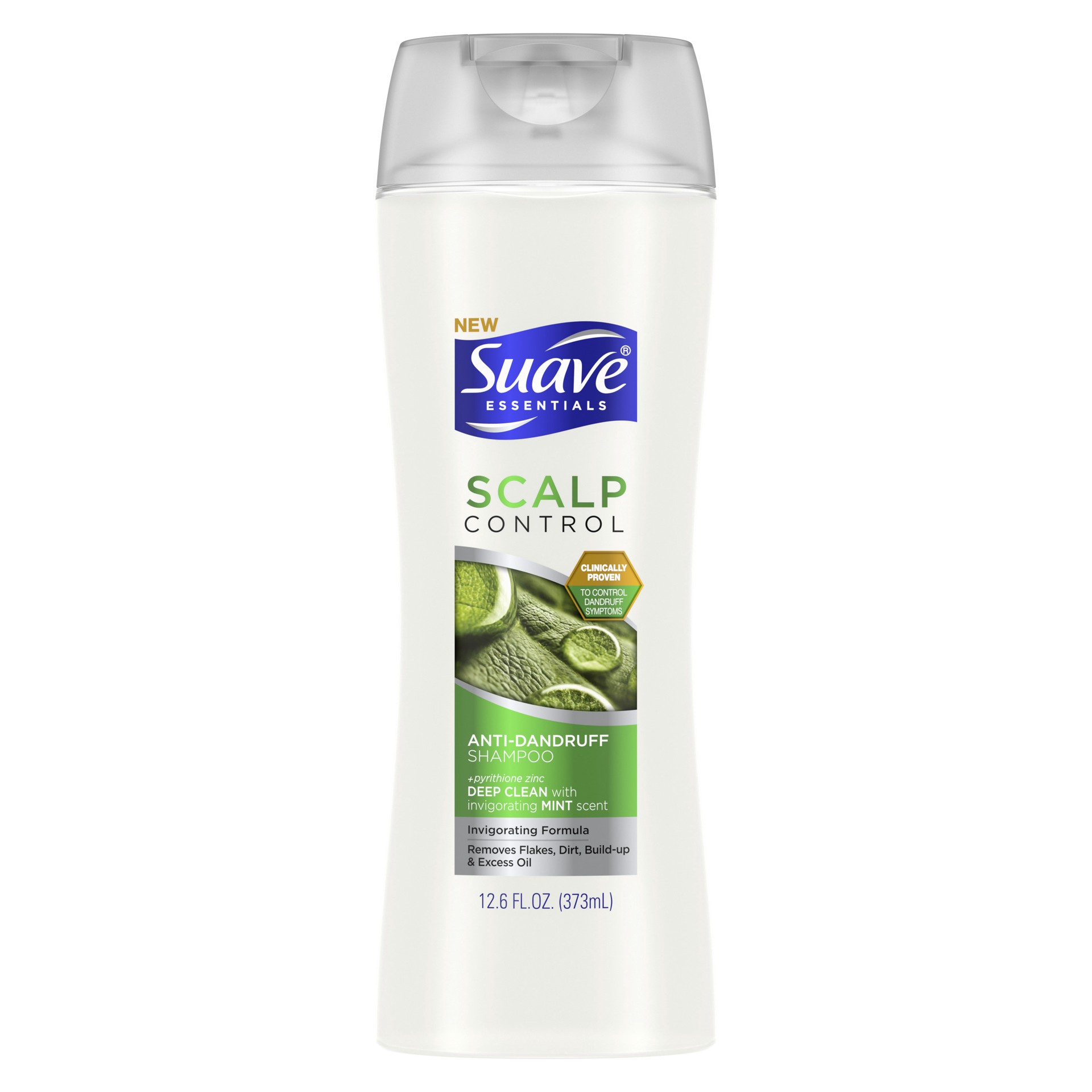 slide 1 of 6, Suave Essentials Scalp Control Shampoo Deep Clean Detox, 12.6 oz, 12.6 oz