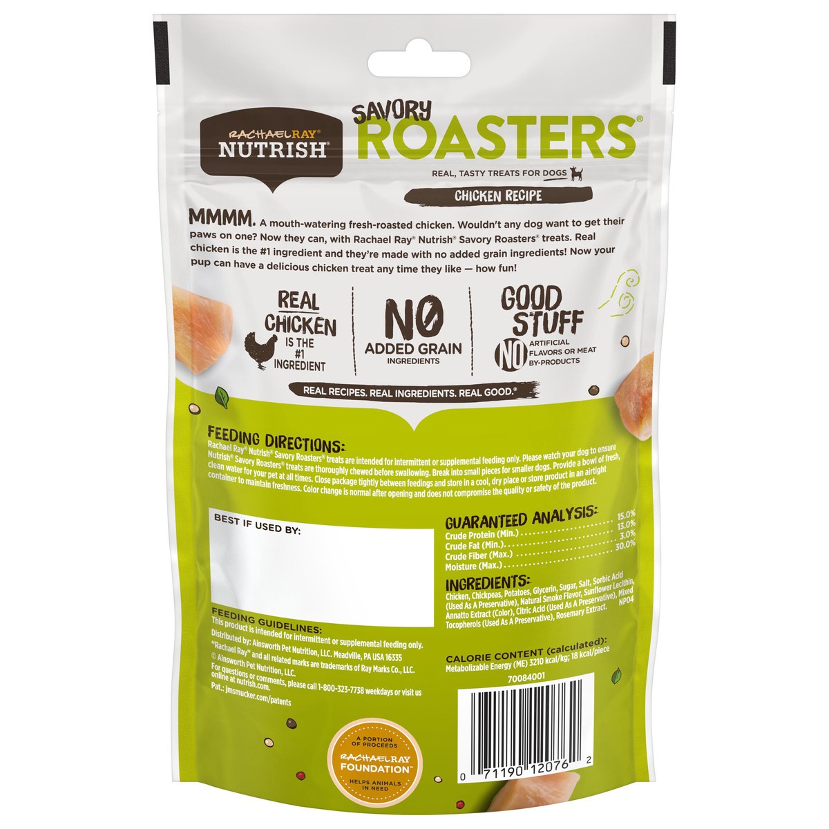 slide 5 of 9, Rachael Ray Nutrish Dog Treat, Chicken, 5 oz