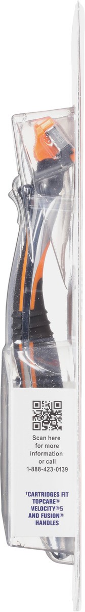 slide 5 of 8, TopCare Everyday Velocity 5 5-Blade Razor 1 ea, 1 ct