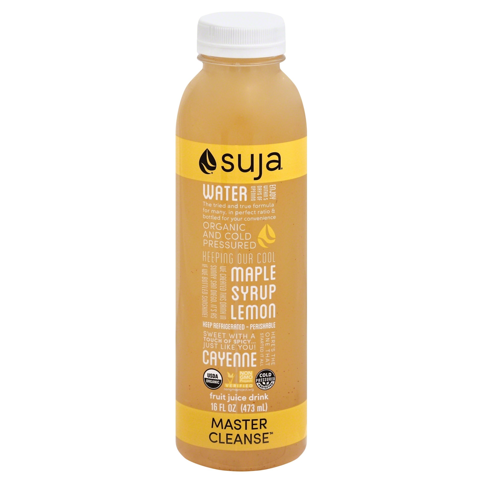 slide 1 of 1, Suja Organic Cold-Pressed Master Cleanse, 16 fl oz