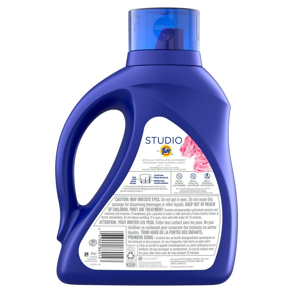 slide 3 of 3, Tide Studio Delicates Laundry Detergents, 75 fl oz