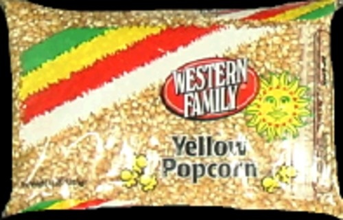 slide 1 of 1, Western Family Yellow Popcorn, 64 oz