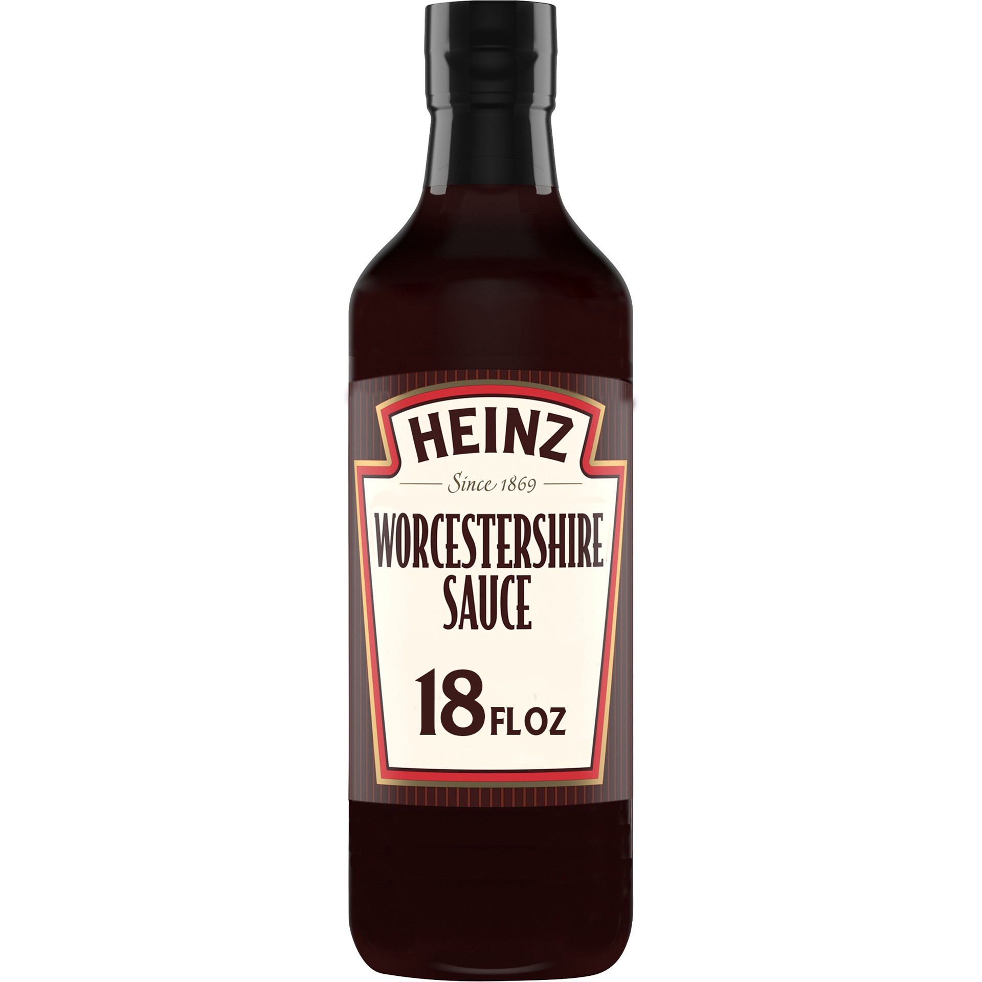 slide 1 of 9, Heinz Worcestershire Sauce, 18 fl oz Bottle, 18 fl oz