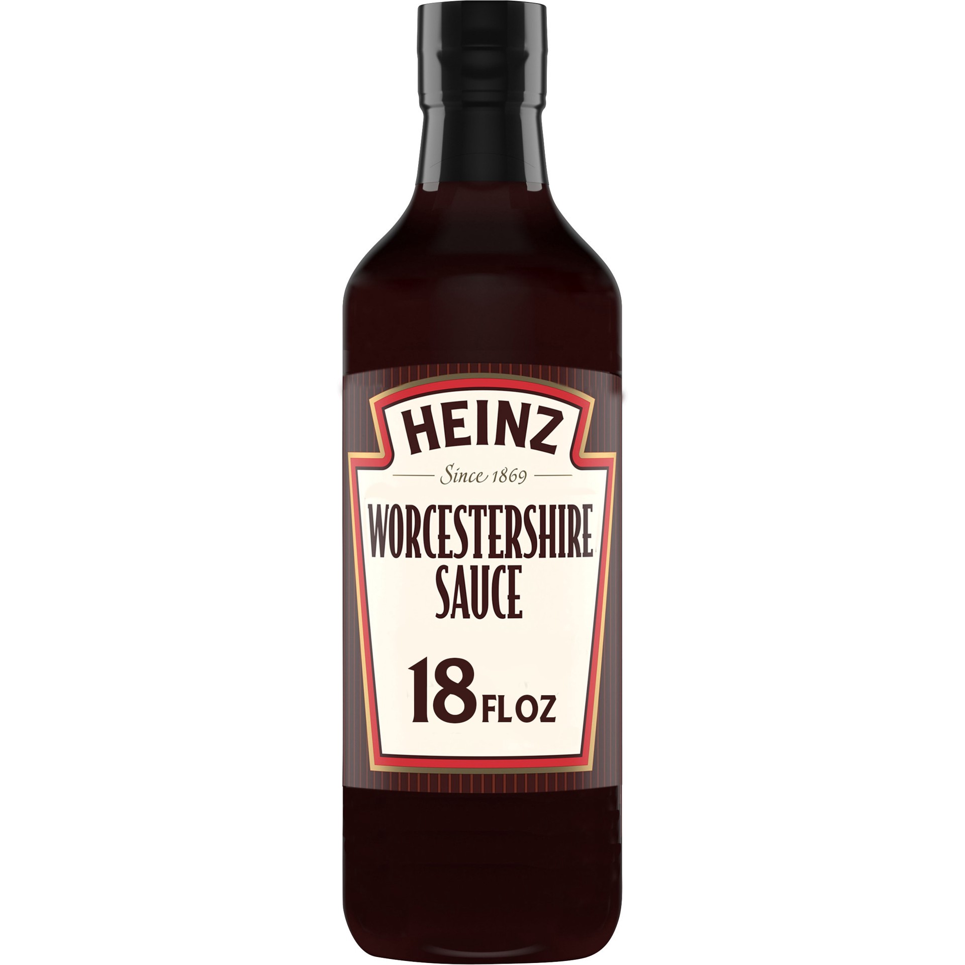 slide 1 of 9, Heinz Worcestershire Sauce, 18 fl oz Bottle, 18 oz