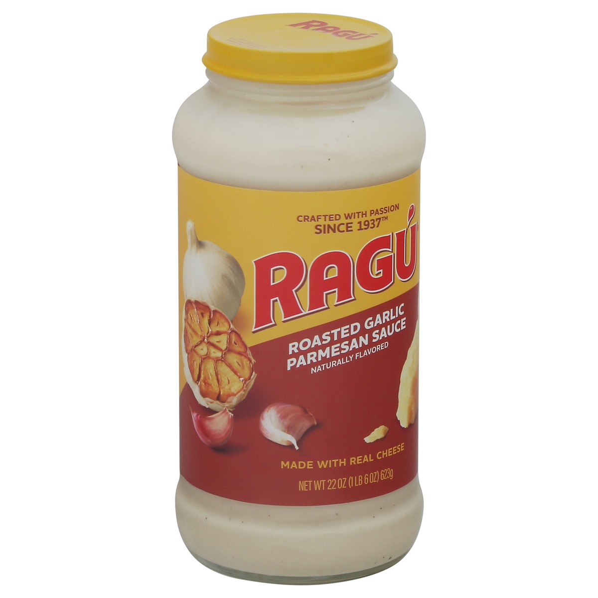 slide 2 of 14, Ragu Roasted Garlic Parmesan Sauce 22 oz, 22 oz