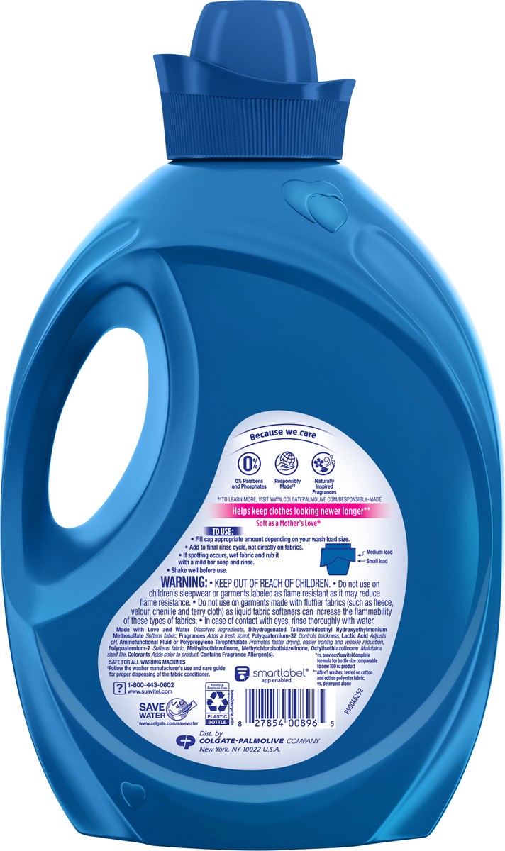 slide 10 of 11, Suavitel Complete Fabric Conditioner, Field Flowers, 100 Oz., 100 fl oz