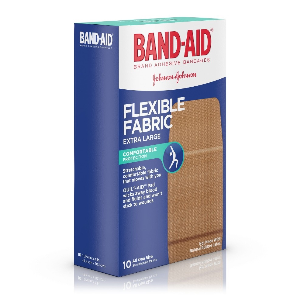 slide 8 of 8, BAND-AID Heavy Duty Flex Bandage, 