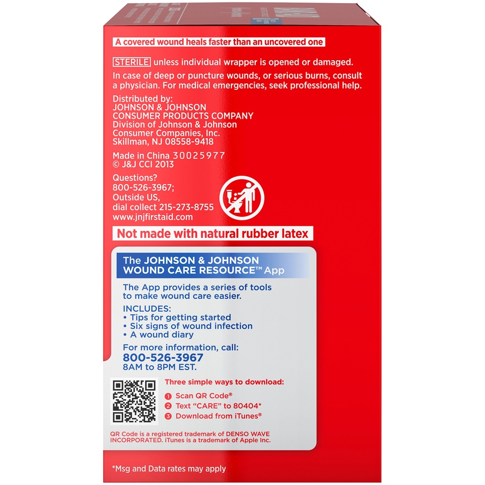 slide 4 of 6, BAND-AID First Aid Products Tru-Absorb Sterile Gauze Sponges for Cleaning and Cushioning Minor Wounds, Cuts & Burns, Low-Lint Design, Individually Wrapped 4 in by 4 in Pads, 50 ct