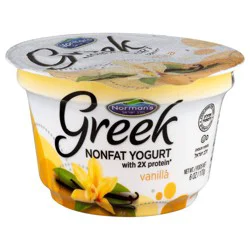 Norman's Vanilla Greek Yogurt - 6 oz