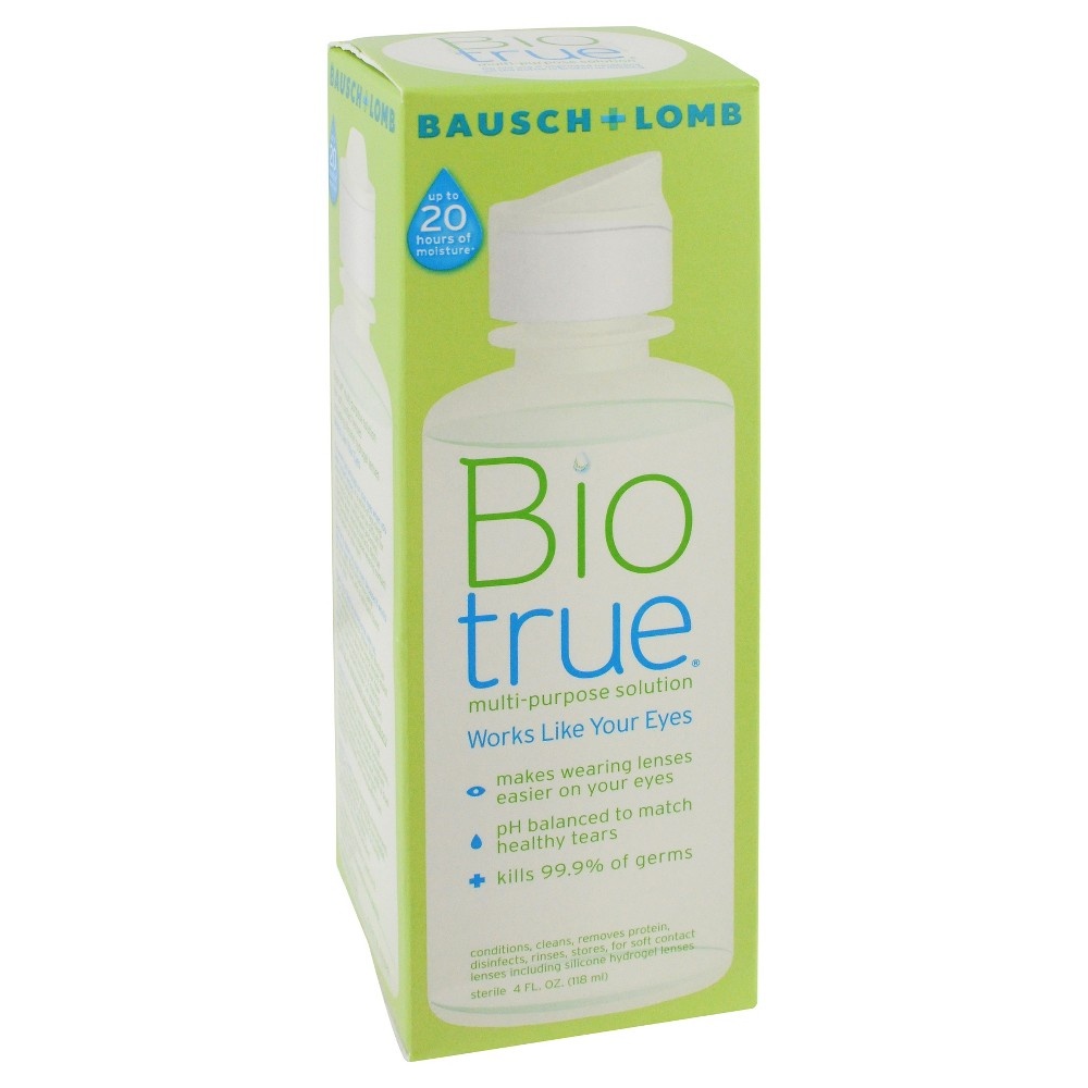 slide 5 of 5, Biotrue Contact Lens Solution - 4 fl oz, 4 oz