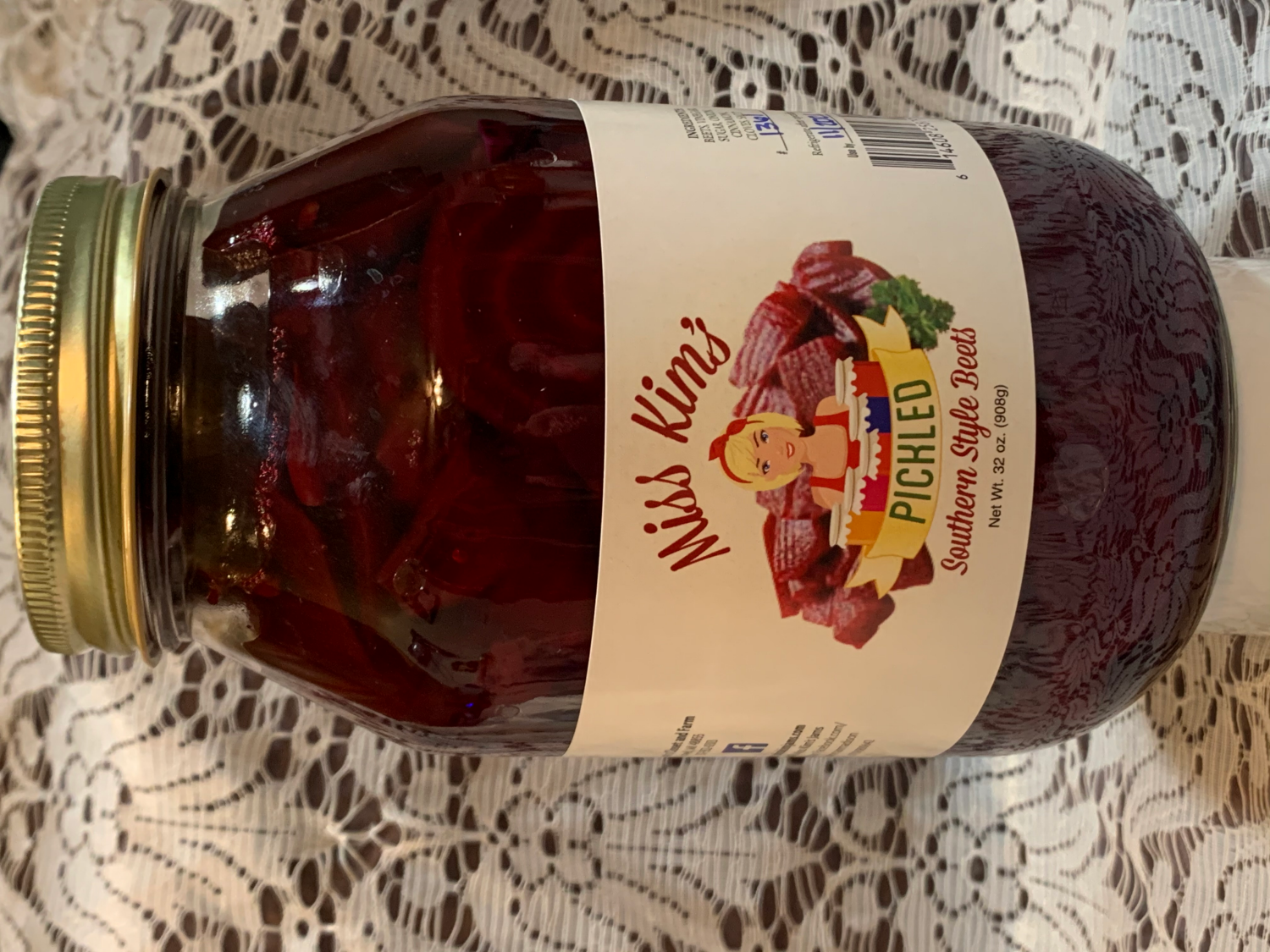 slide 1 of 1, Miss Kim's Southern Style Beets, 32 oz