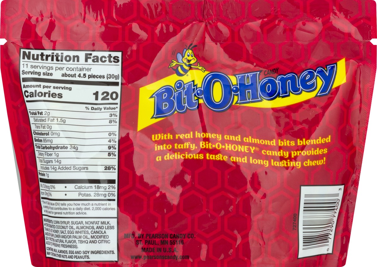 slide 10 of 10, Bit-O-Honey Candy, Gluten Free, 11.5 oz