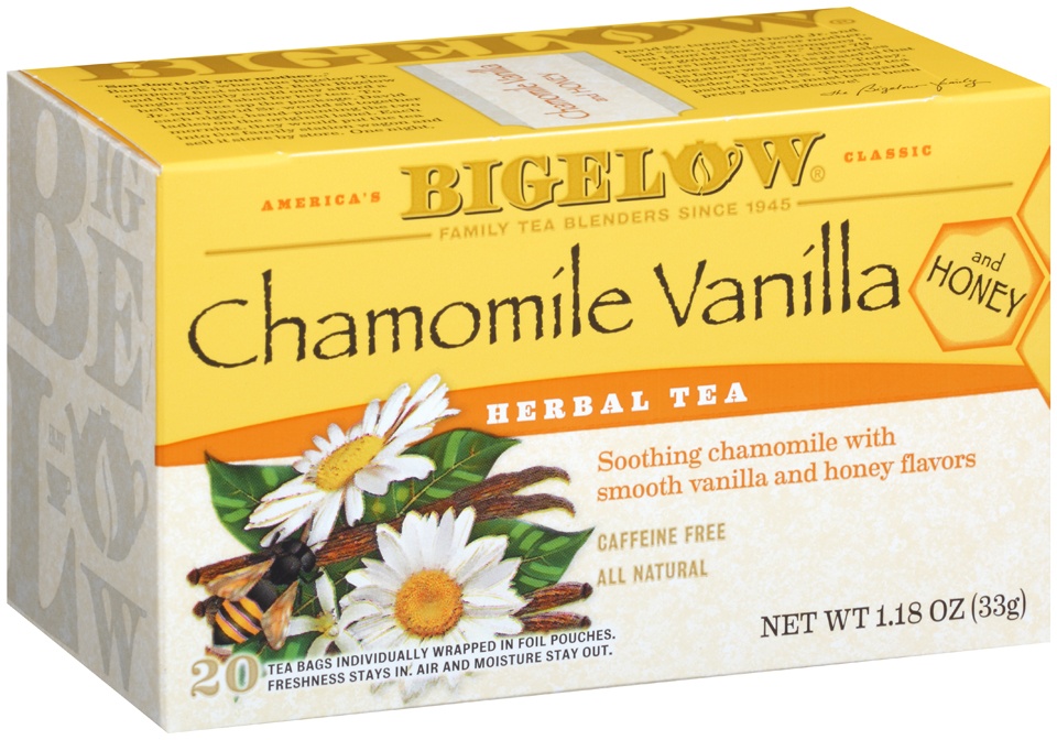 slide 3 of 7, Bigelow Herbal Tea Chamomile Vanilla And Honey Tea Bags, 