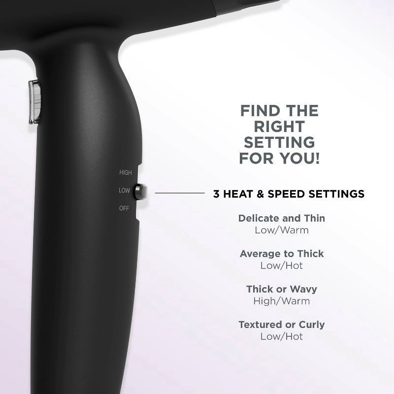 slide 4 of 11, Conair High Shine Nano Quartz Hair Dryer - 1875 Watts, 1 ct