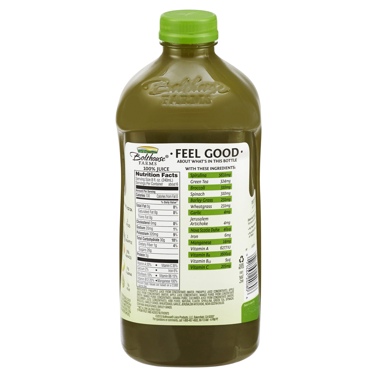 slide 3 of 8, Bolthouse Farms Green Goodness - 52 fl oz, 