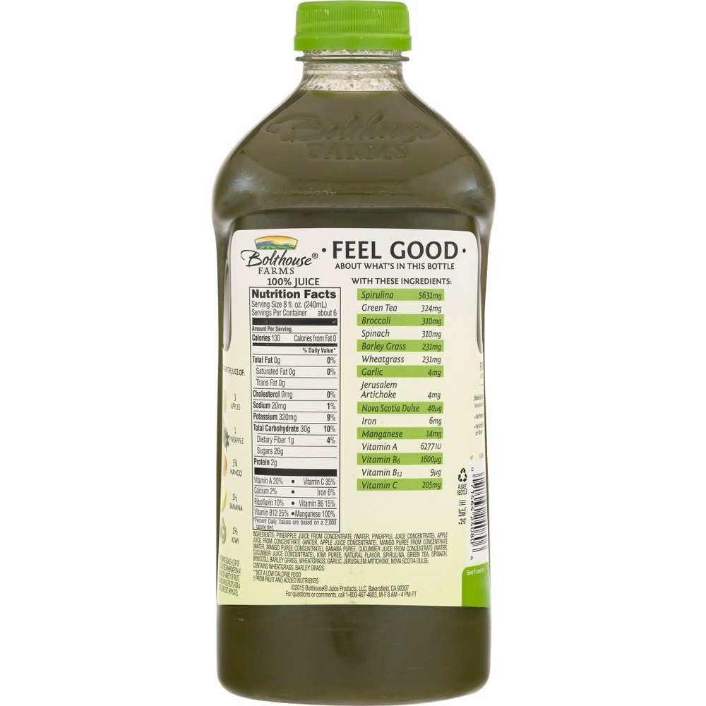 slide 7 of 8, Bolthouse Farms Green Goodness - 52 fl oz, 